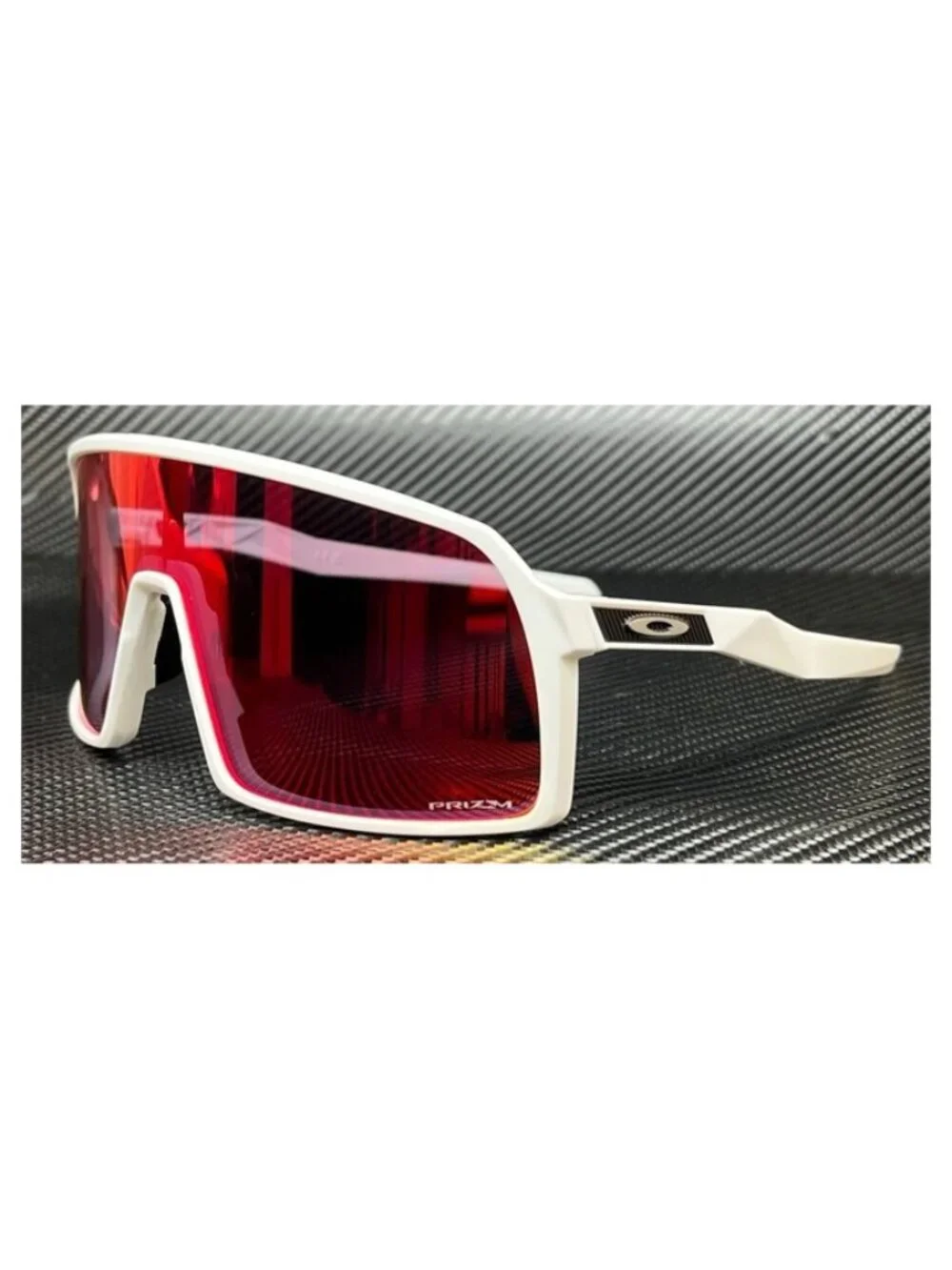 New Oakley Men Matte White Sunglasses 37-24-140